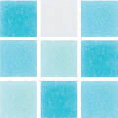 Мозаика стеклянная Blue Ice