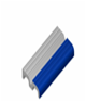 Рукохват 12.5x25 / 119x244mm  Цвет: RAL 5002 Cobalt Blue Matt Ext